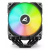 Oro aušintuvas Sharkoon A60 RGB 12 cm 500-1800 aps./min. juodas