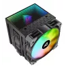 Oro aušintuvas Sharkoon A60 RGB 12 cm 500-1800 aps./min. juodas
