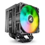 Oro aušintuvas Sharkoon A60 RGB 12 cm 500-1800 aps./min. juodas