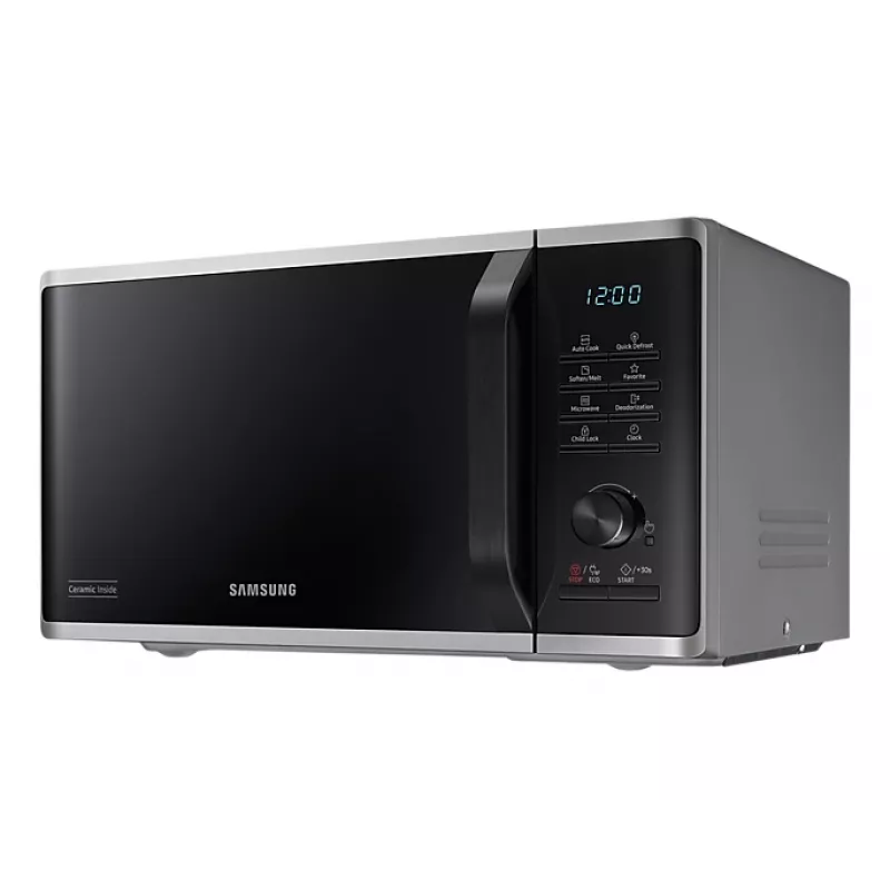 Mikrobangų krosnelė Samsung MS23B3515AS juoda, pilka 23 L 1150 W