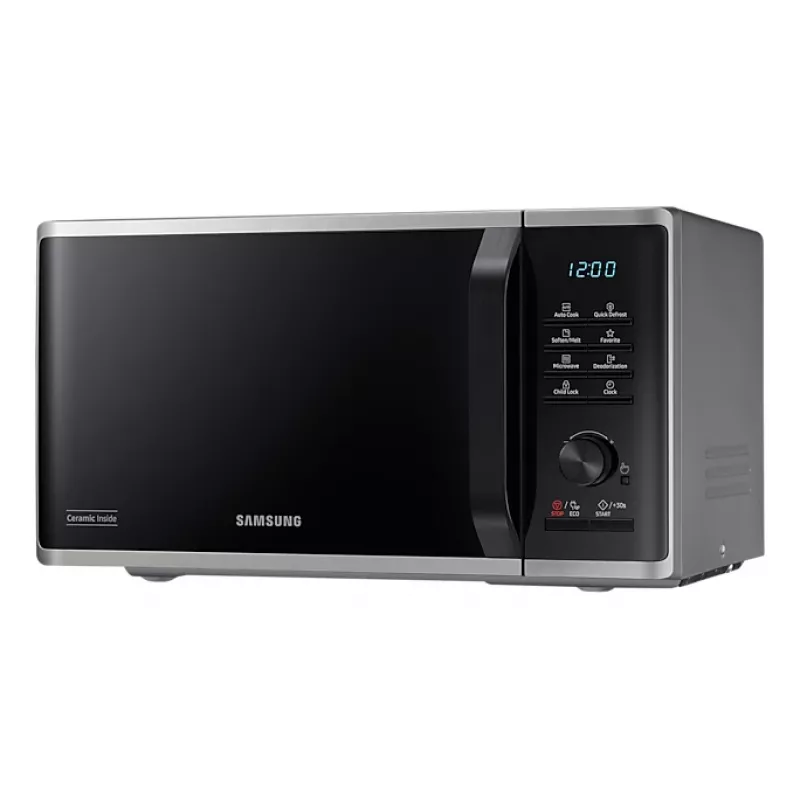 Mikrobangų krosnelė Samsung MS23B3515AS juoda, pilka 23 L 1150 W