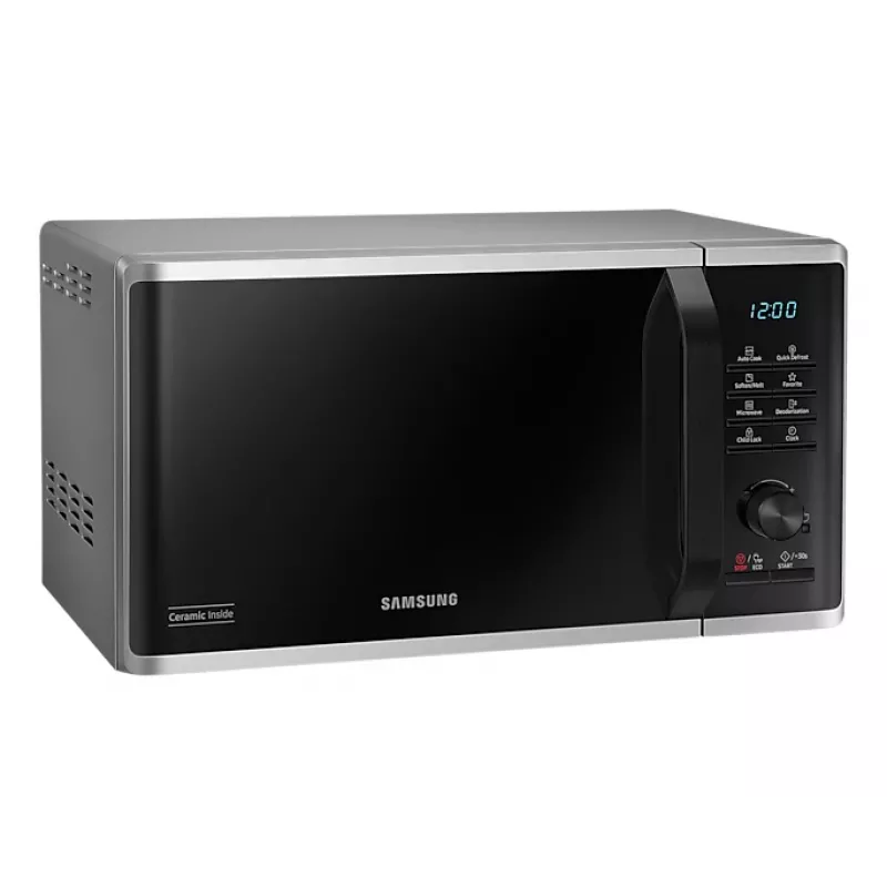 Mikrobangų krosnelė Samsung MS23B3515AS juoda, pilka 23 L 1150 W