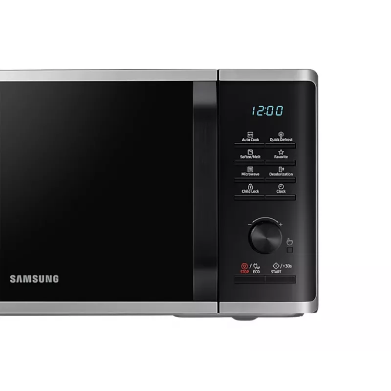 Mikrobangų krosnelė Samsung MS23B3515AS juoda, pilka 23 L 1150 W