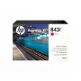 HP 843C 400 ml rašalo kasetė, purpurinė, PageWide XL, pigmentinis rašalas