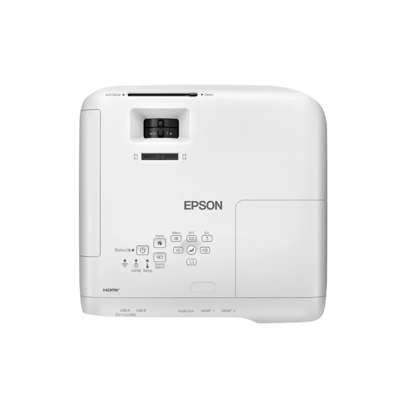 Projektorius Epson EB-FH18 4000 ANSI liumenų 3LCD Full HD 1080p Baltas