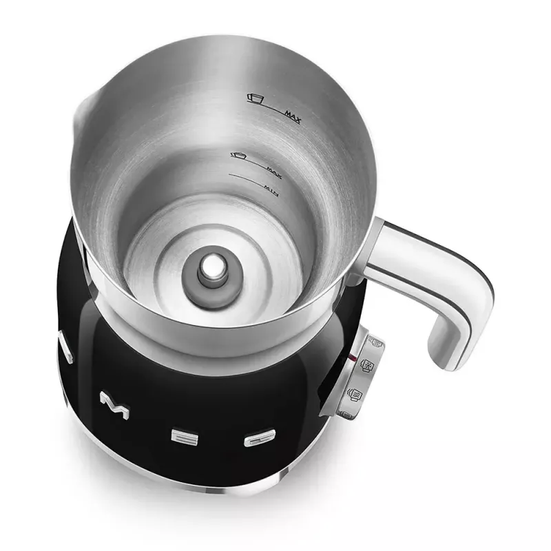 Pieno putotojas/šildytuvas Smeg MFF11BLEU automatinis juodas 500W