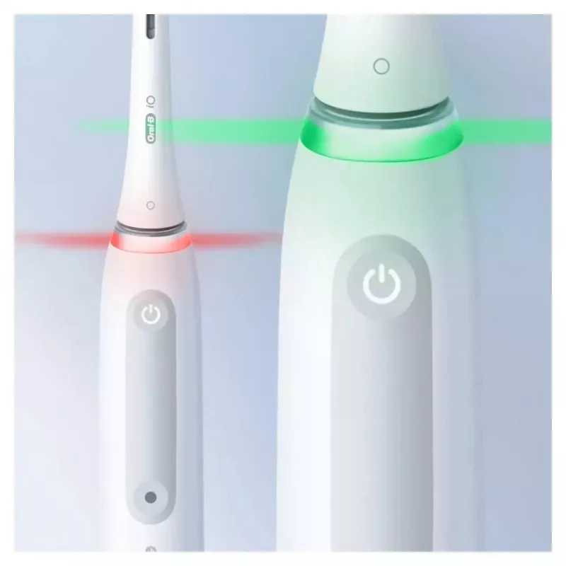 Oral-B iO Series 4 Quite balta besisukanti dantų šepetėlis suaugusiems
