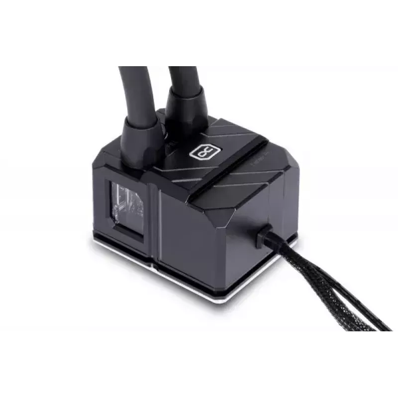 Skysčio aušinimo komplektas Alphacool Pro Aurora 420 CPU AIO 14 cm Juoda Balta