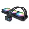 Skysčio aušinimo komplektas Alphacool Pro Aurora 420 CPU AIO 14 cm Juoda Balta