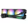 Skysčio aušinimo komplektas Alphacool Pro Aurora 420 CPU AIO 14 cm Juoda Balta