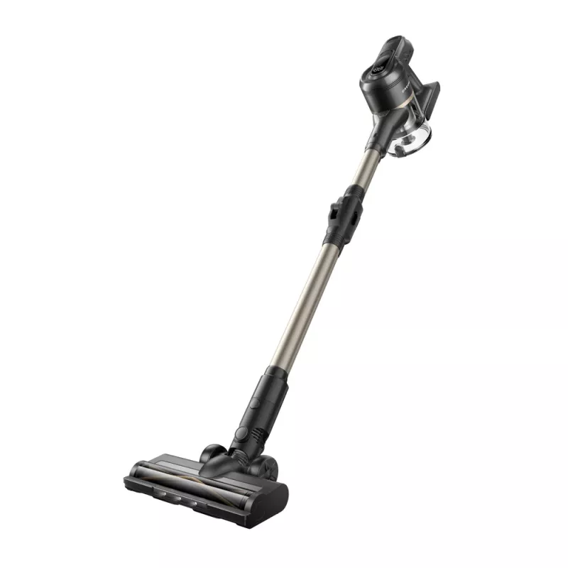 Dreame T30 Flex 2-in-1 belaidis dulkių siurblys sausam valymui, be maišelio, 0,5 l, 450 W, juodas, auksinis, 2,5 Ah