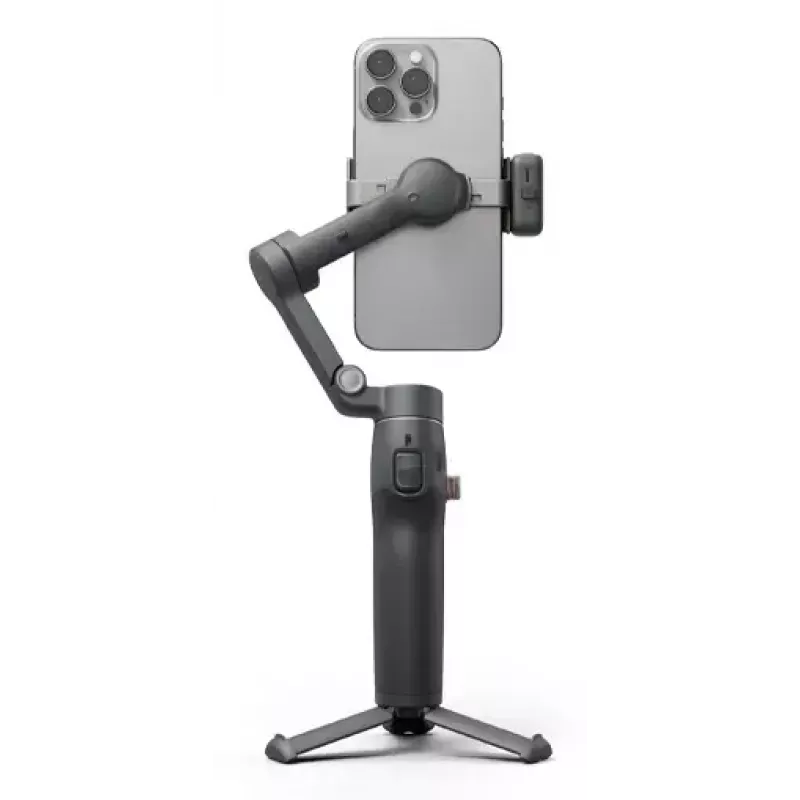 Išmaniojo telefono stabilizatorius DJI Osmo Mobile 8 – juodas, maks. apkrova 0,3 kg, 3350 mAh baterija, 10 h veikimo laikas