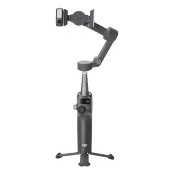 Išmaniojo telefono stabilizatorius DJI Osmo Mobile 8 – juodas, maks. apkrova 0,3 kg, 3350 mAh baterija, 10 h veikimo laikas