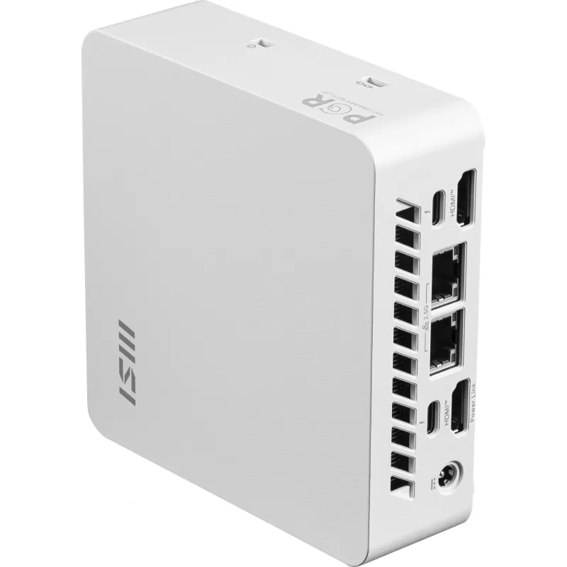 MSI Cubi NUC AI 1UMG-062EU mini kompiuteris Intel Core Ultra 5 125H 16 GB DDR5 512 GB SSD Windows 11 Pro baltas