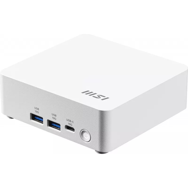 MSI Cubi NUC AI 1UMG-062EU mini kompiuteris Intel Core Ultra 5 125H 16 GB DDR5 512 GB SSD Windows 11 Pro baltas