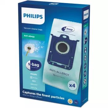 Philips s-bag FC8022/04 dulkių maišeliai 4 vnt.