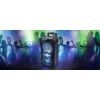 Nešiojamas garsiakalbis Muse M-1920 DJ — 300 W RMS, maitinamas iš tinklo, 3,5 mm įvestis, 256×287×534 mm, 7 kg, juodas