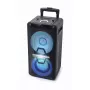 Nešiojamas garsiakalbis Muse M-1920 DJ — 300 W RMS, maitinamas iš tinklo, 3,5 mm įvestis, 256×287×534 mm, 7 kg, juodas