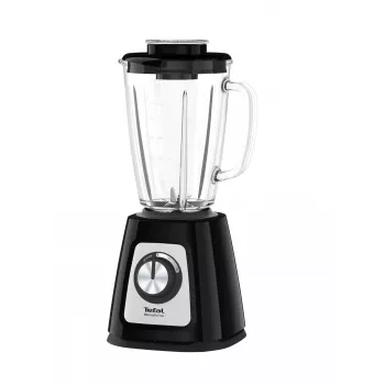 Stalinis blenderis Tefal BL4358 – 800 W, 1,25 l stiklinis indas, ledo smulkinimas, juodas/šlifuotas plienas