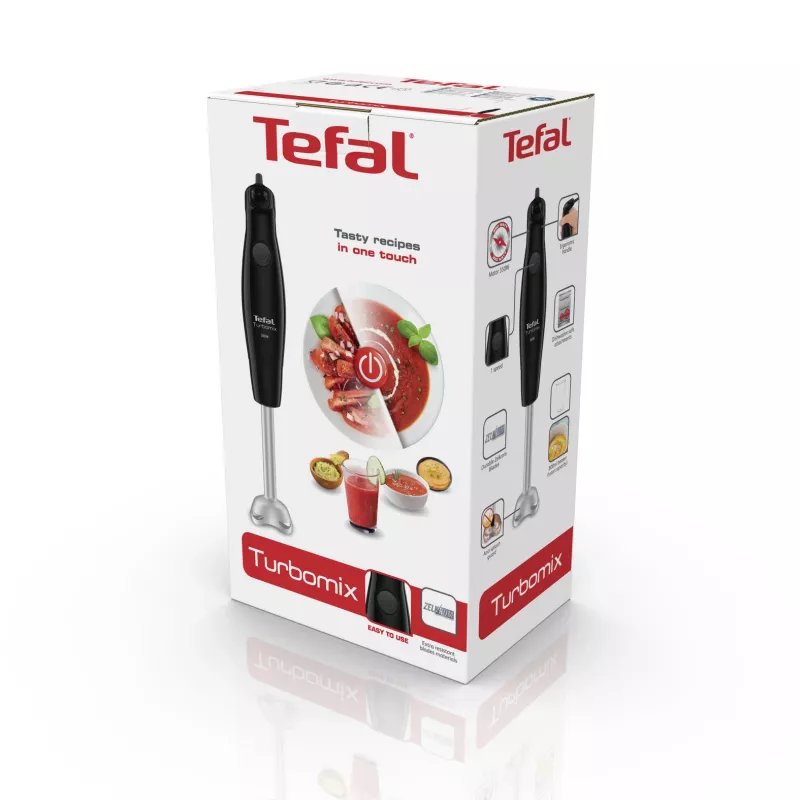 Panardintuvas Tefal Turbomix HB1218 — 350 W, 0,8 L dubuo, juodas