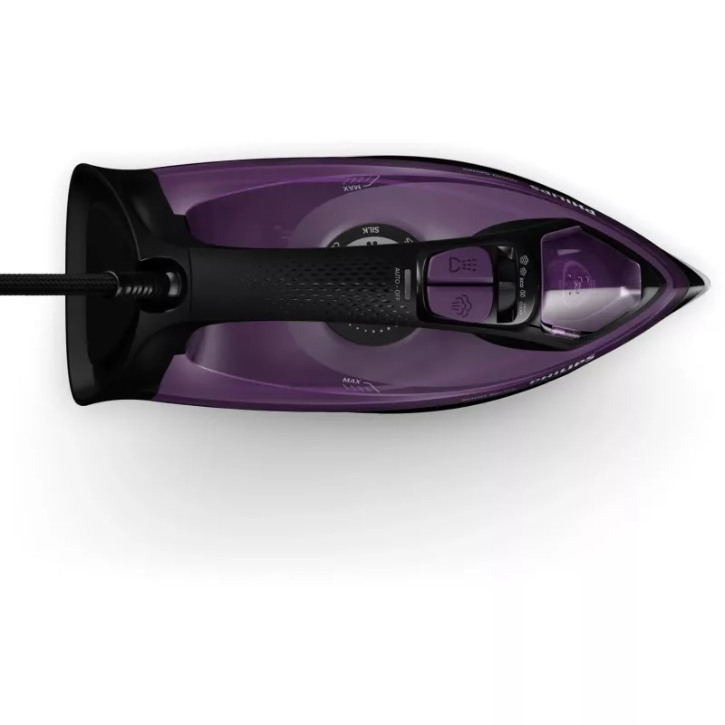 Lyginimo lygintuvas Philips DST5030/80 — 2400 W, SteamGlide Plus padas, 0,32 L bakelis, 2 m laidas