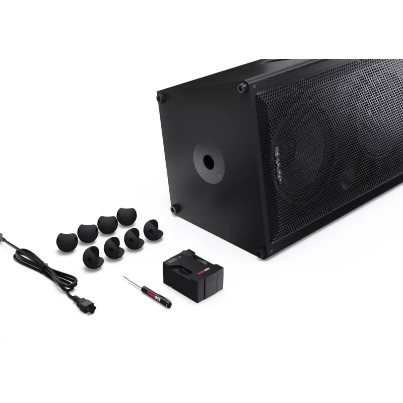 Sharp CP-LS200 nešiojamas vakarėlių garsiakalbis 200 W juodas
