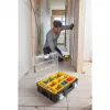 Įrankių dėžė STANLEY FMST82967-1, metalas ir polikarbonatas, 337×440×119 mm, juoda/skaidri/geltona