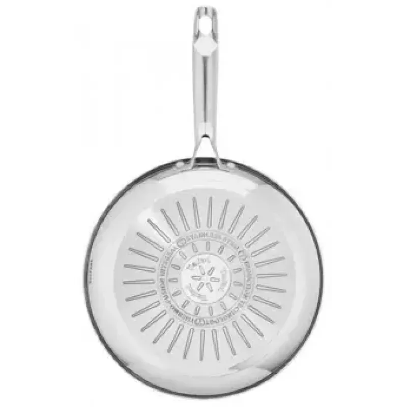 Universali keptuvė Tefal DUETTO+ G7320734 — 30 cm nerūdijantis plienas, be PFOA, juoda