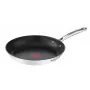 Universali keptuvė Tefal DUETTO+ G7320734 — 30 cm nerūdijantis plienas, be PFOA, juoda