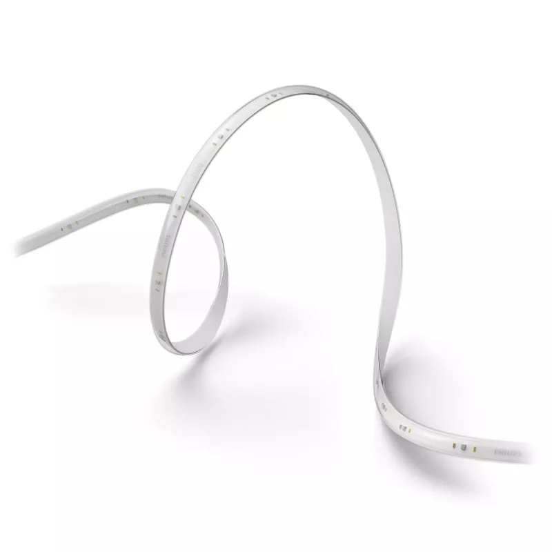 Philips Hue Solo Lightstrip 10 m LED juosta, White and Color Ambiance, 20 W, Bluetooth/Zigbee, IP20, 1,5 m kabelis, 14 x 4,5 mm