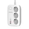 ColorWay CW-CHE34PDW elektros lizdas, 2x USB-C PD, 2x USB-A QC3.0, 2 m laidas