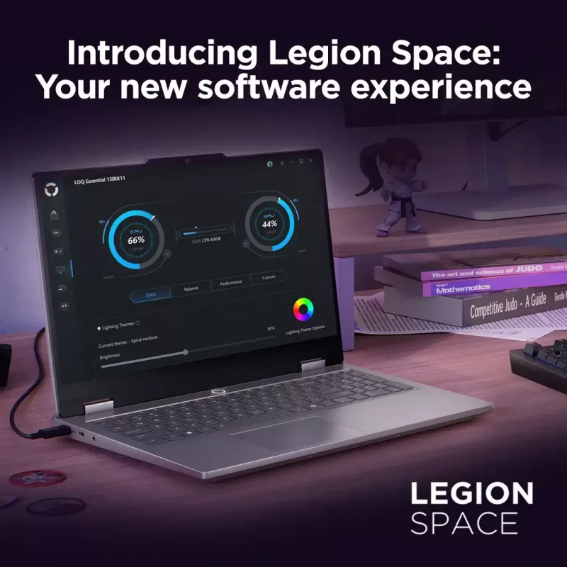 Nešiojamas kompiuteris Lenovo LOQ 15IRX10 — 15.6 colio FHD IPS Anti‑glare, Intel Core i5‑13450HX, 16 GB DDR5, 1 TB SSD, NVIDIA GeForce RTX 5060 8 GB, Windows 11 Home