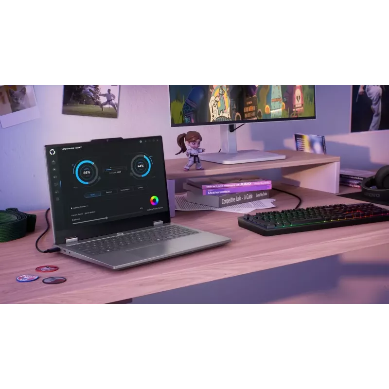 Nešiojamas kompiuteris Lenovo LOQ 15IRX10 — 15.6 colio FHD IPS Anti‑glare, Intel Core i5‑13450HX, 16 GB DDR5, 1 TB SSD, NVIDIA GeForce RTX 5060 8 GB, Windows 11 Home
