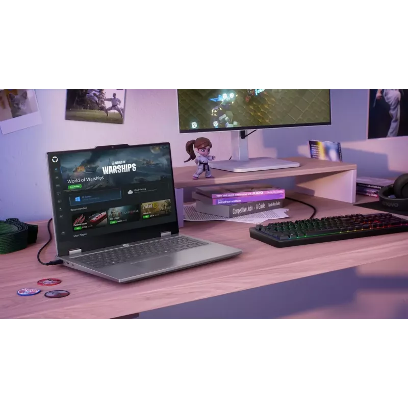 Nešiojamas kompiuteris Lenovo LOQ 15IRX10 — 15.6 colio FHD IPS Anti‑glare, Intel Core i5‑13450HX, 16 GB DDR5, 1 TB SSD, NVIDIA GeForce RTX 5060 8 GB, Windows 11 Home