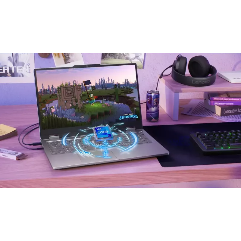 Nešiojamas kompiuteris Lenovo LOQ 15IRX10 — 15.6 colio FHD IPS Anti‑glare, Intel Core i5‑13450HX, 16 GB DDR5, 1 TB SSD, NVIDIA GeForce RTX 5060 8 GB, Windows 11 Home