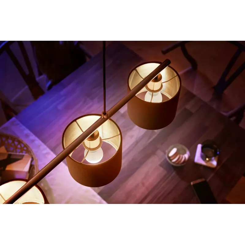 Philips Hue White Lustre E14 Bluetooth Zigbee 2 vnt. protinga lemputė