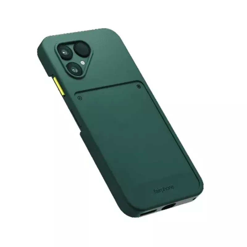 Dėklas mobiliesiems Fairphone Case v1 — apsauginis dangtelis Fairphone Gen. 6, tinka iki 16 cm (6,3 colio) ekranui, žalias