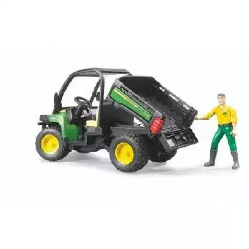BRUDER John Deere Gator XUV 855D su vairuotoju