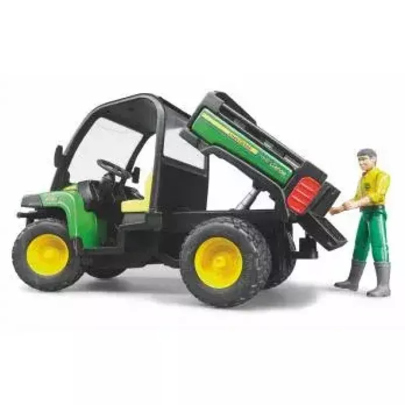 BRUDER John Deere Gator XUV 855D su vairuotoju