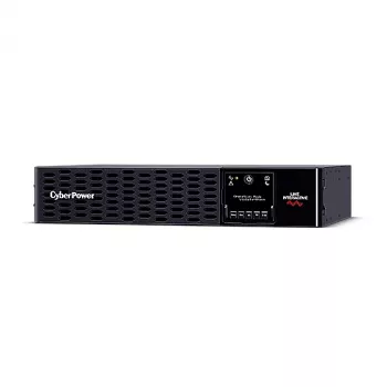 Nepertraukiamo maitinimo šaltinis CYBERPOWER PR1500ERT2U 1,5 kVA / 1500 W, Line-Interactive, gryna sinusoidė, 10x C13 lizdai, 2U stelažas