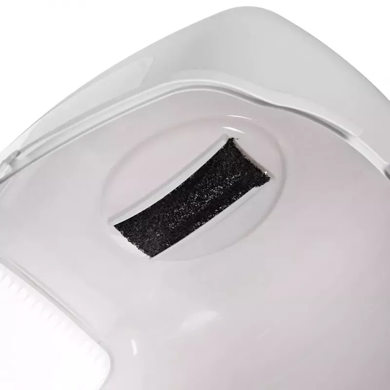 Kačių tualetas DIAMENTIQ BAYA šviesiai pilka/tamsiai pilka 55,5×40×38,7 cm, plastikinis, reversinės durelės
