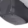 Kačių tualetas DIAMENTIQ BAYA šviesiai pilka/tamsiai pilka 55,5×40×38,7 cm, plastikinis, reversinės durelės