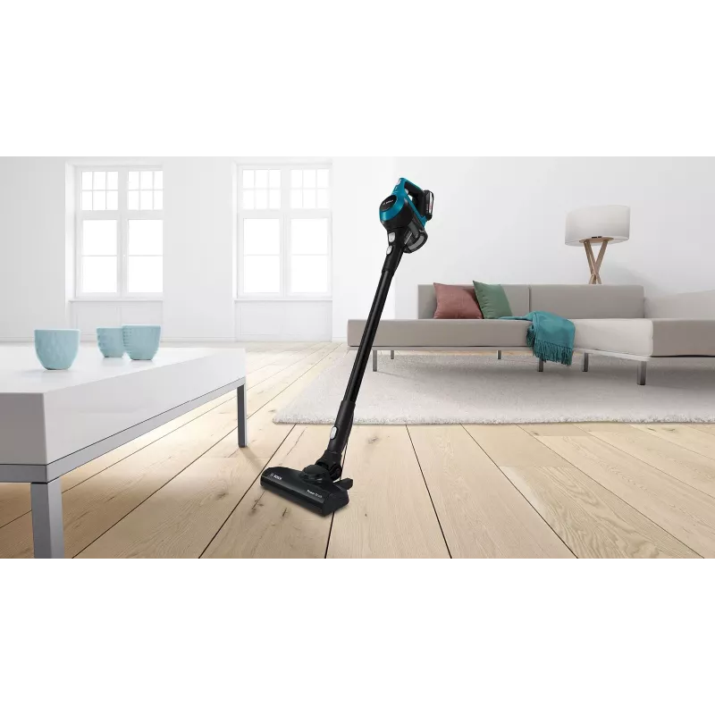 Bosch Serie 6 BBS611LAG belaidis kombinuotas dulkių siurblys 2-in-1, mėlynas, 2,5 Ah