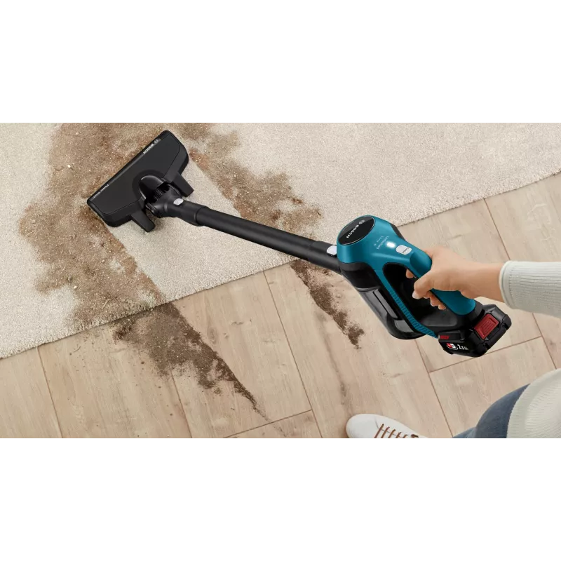 Bosch Serie 6 BBS611LAG belaidis kombinuotas dulkių siurblys 2-in-1, mėlynas, 2,5 Ah