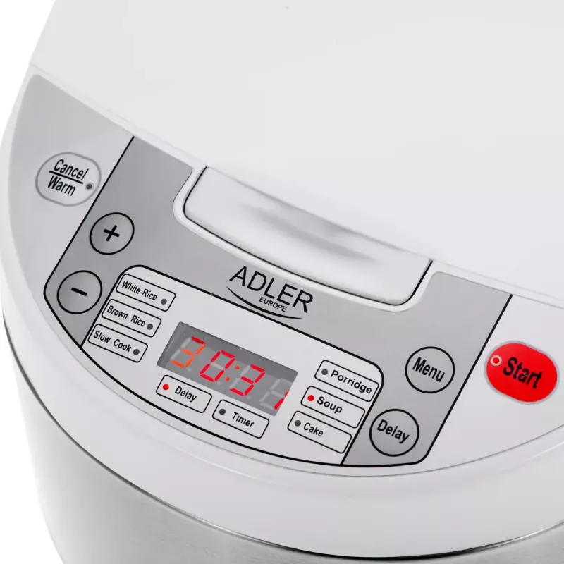 Multivirimo puodas Adler AD 6420 – 700 W, 3,25 L, 6 programų, LED ekranas