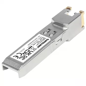 Intellinet SFP modulis GLC-T, Gigabit RJ45 varinis, 1000Base-T, 100 m, MSA suderinamas, 3 metų garantija