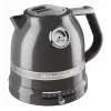 Elektrinis virdulys KITCHENAID 5KEK1522EMS — 1,5 L, 2400 W, nerūdijantis plienas, 7 temperatūros nustatymai