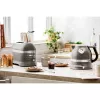 Elektrinis virdulys KITCHENAID 5KEK1522EMS — 1,5 L, 2400 W, nerūdijantis plienas, 7 temperatūros nustatymai