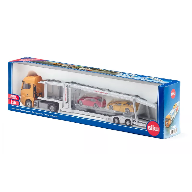 Siku MAN automobilių vežėjas modelis Surinktas 1:50