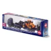 Siku 1790 vilkikas su puspriekabe ir JCB ratiniu krautuvu, metalas/plastikas, 3+ metams, juoda/mėlyna/geltona